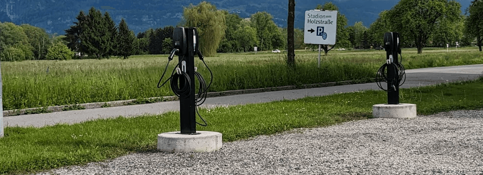 Elektro-Ladestationen am GlessHub