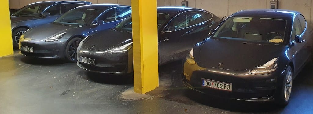 Stellplätze in der Tiefgarage am GlessHub